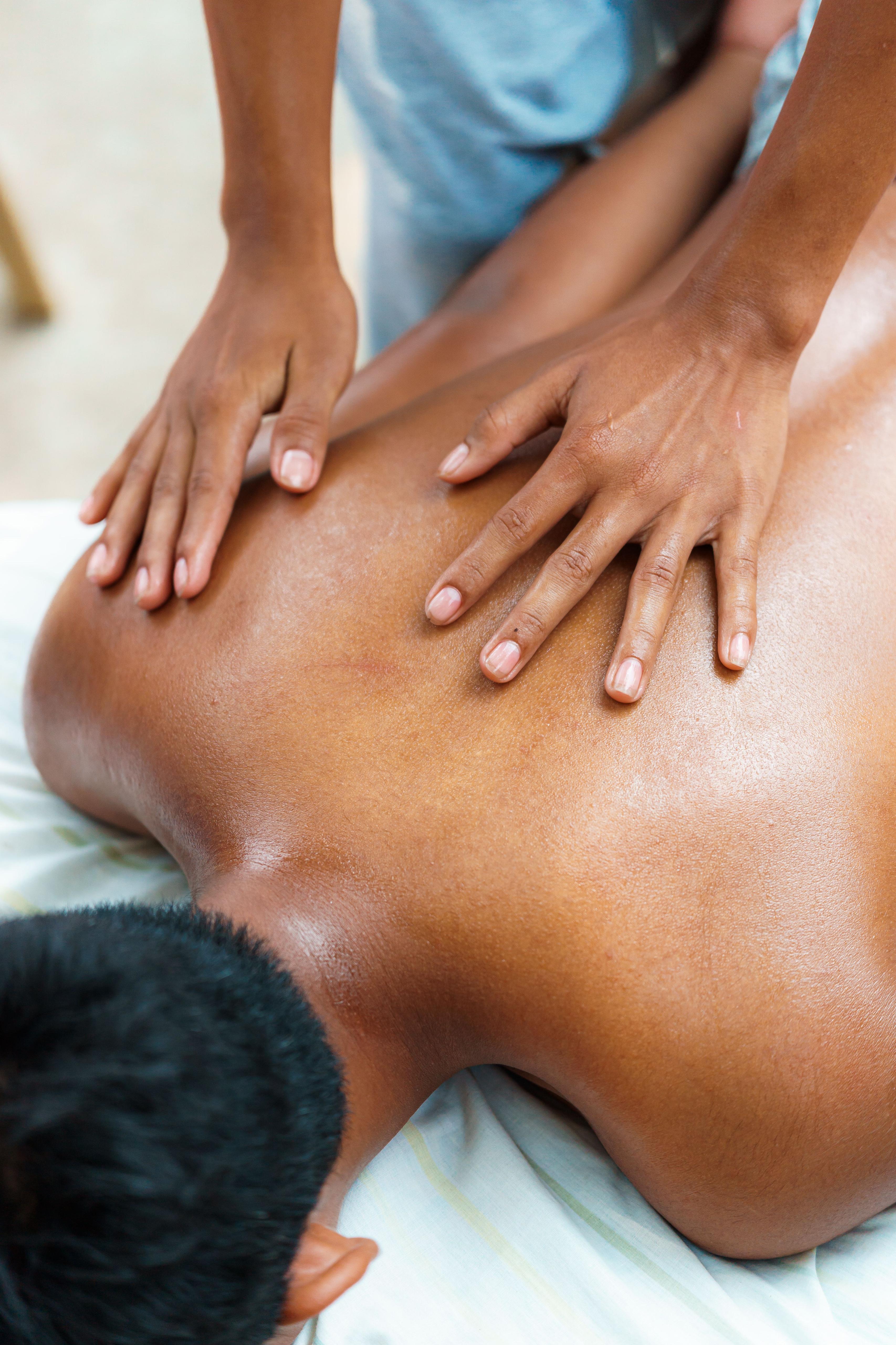 Back and shoulder massage